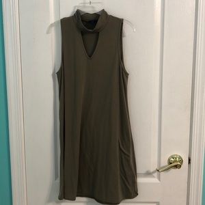 Army green dress